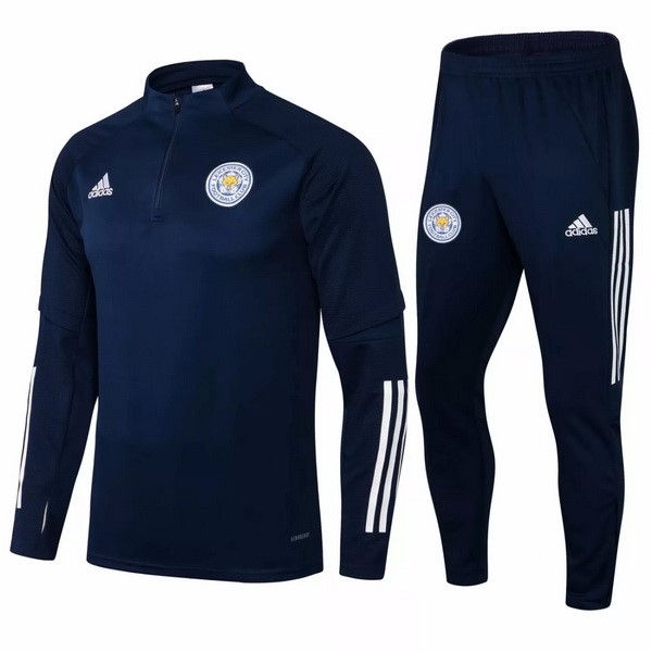 Trainingsanzug Leicester City 2021-22 Blau Marine Fussballtrikots Günstig